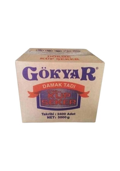 Gökyar Sargılı Küp Şeker 5 Kg