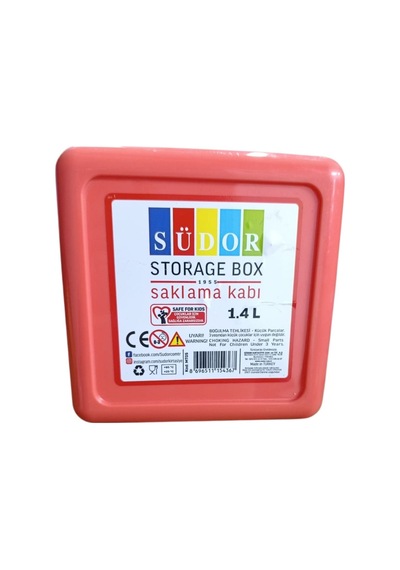 Südor Saklama Beslenme Kabı 1.4 L Mt05-turuncu Çok Renkli