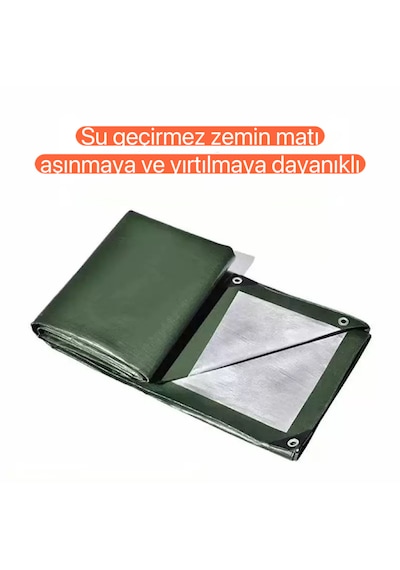 Su Geçirmez Çadır Altı Zemin Brandası Dayanıklı 3 X 2 Metre