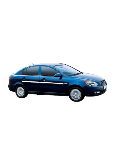 HYUNDAI ACCENT ERA YAN KAPI ÇITASI PASLANMAZ ÇELİK KROM 4 PRÇ