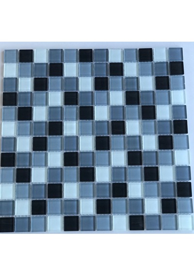Mutfak Tezgah Arası Kristal Cam Mozaik Kale 61SM3007 23X23