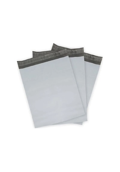 35x45 5 Cepli 100 Ad. Kargo Poşeti Gri 35 X 50