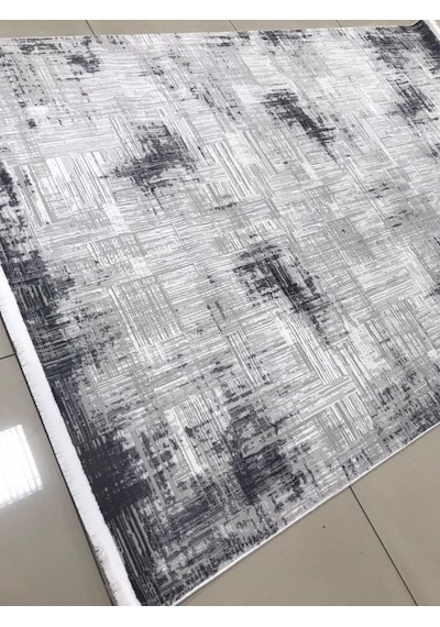 Liparis Halı Toscana 230g Serisi Triko Akrilik Salon Oturma Yatak Odası Halısı Gri - Antrasit