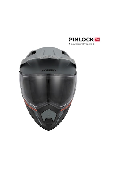Acerbis Assault Graphıc 22-06 Kask Siyah Turuncu