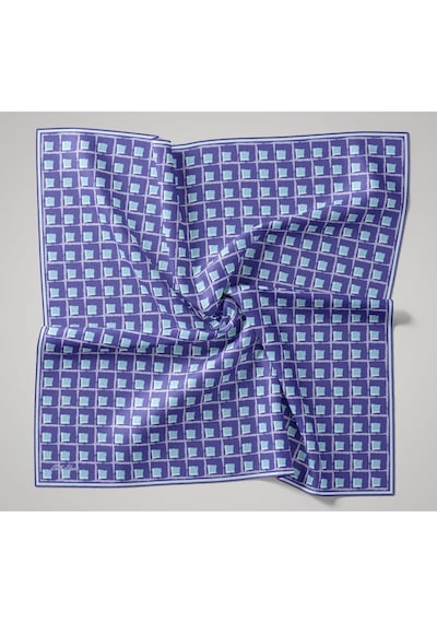 Silk Home Twill İpek Eşarp 11474 - 90 X 90 / Mor,mavi,lila-10 Mor,mavi,lila-10