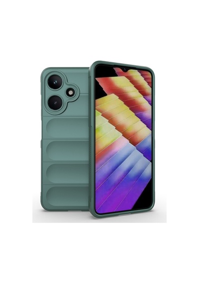 Lexroo İnfinix Hot 30i Esnek Tpu Oyuklu Arka Yüzey Tasarımlı Etnik Silikon İnce Kılıf - Siyah