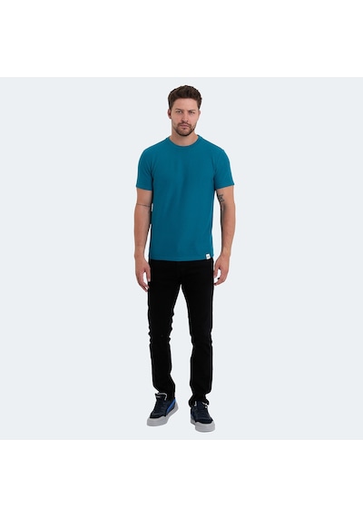 Slazenger VELVEL Erkek  Petrol Tişört