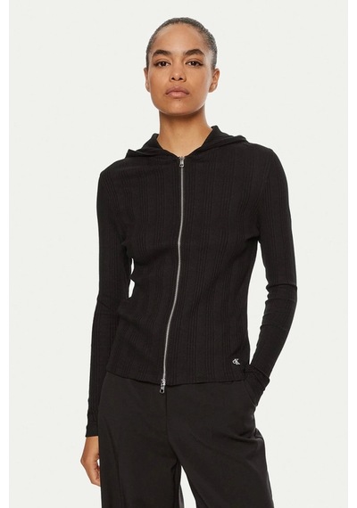 Calvin Klein Kadın Siyah Sweat Siyah