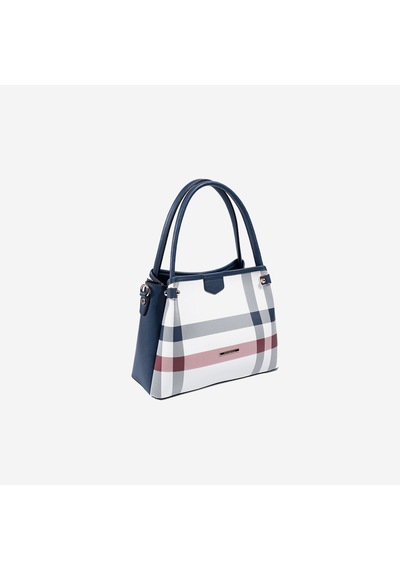 Kadın Silver & Polo Sp1254-mk3 Sılver Polo El Çantası Beyaz-lacivert Beyaz - Lacivert