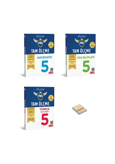 5. Sınıf Tam Ölçme Serisi Etkinlikli Matematik Fen Bilimleri Ve Türkçe 3lü Set Soru Bankası