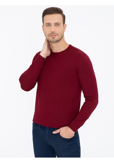 Cacharel Erkek Bordo Kazak /triko 50237038-vr014 Kırmızı