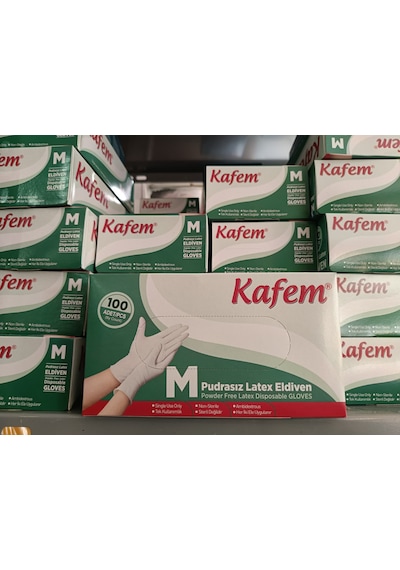 Latex Pudrasız Eldiven M
