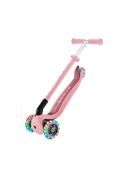 Globber Go Up Active Işıklı Scooter - Koyu Pastel Pembe