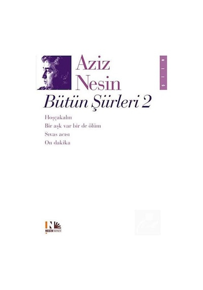 Aziz Nesin Bütün Şiirleri 2 - Aziz Nesin - Nesin Yayınevi