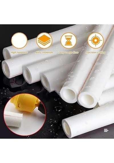 Mucit Home Plastik Boru Dıştan Diş Açma Aparat Seti 1", 3/4" Ve 1/2
