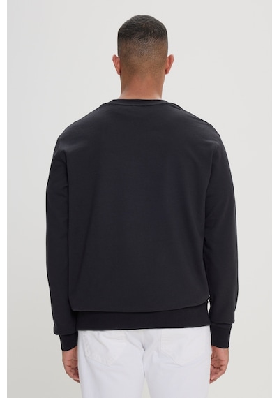 AC&Co / Altınyıldız Classics Standart Fit Normal Kesim Pamuk Bisiklet Yaka Erkek Sweatshirt Siyah AC&Co / Altınyıldız Classics Standart Fit Normal Kesim Pamuk Bisiklet Yaka Erkek Sweatshirt Siyah