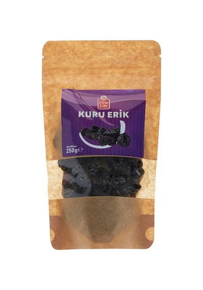 Fine Life Kuru Erik 250 G - Lifli Ve Doğal Atıştırmalık Tarı