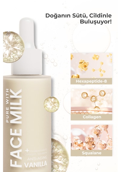 Vanilya Face Milk - , Besleyici Ve Işıldatan Yüz Sütü