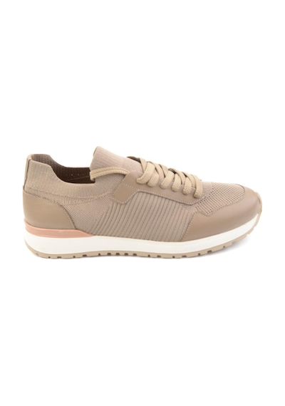 Bambi Vizon Hakiki Deri Erkek Sneaker E01730580382