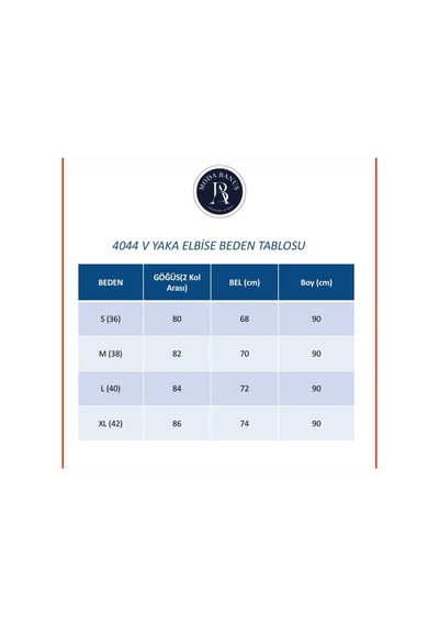Moda Banuş V Yaka Mavi Slim Fit Mini Elbise-dar Kalıp