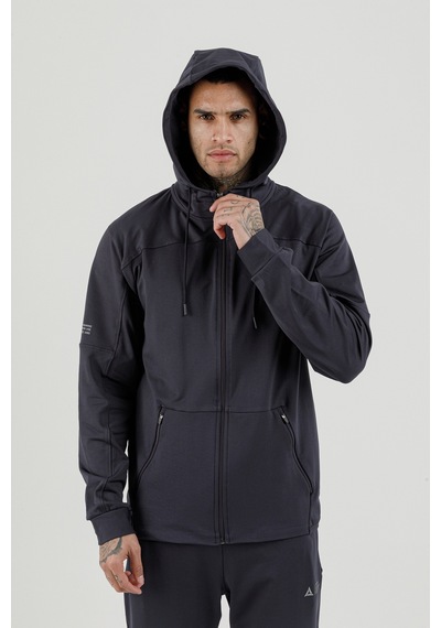 Airlife Sportswear Tam Boy Fermuarlı Erkek Kapüşonlu Eşofman Takımı Lacivert