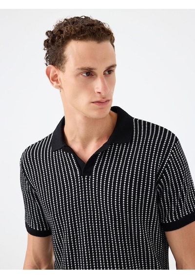 LOFT Regular Fit Erkek Polo K.kol Lf2042304 Q1.v1 Siyah