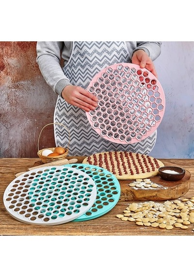 Büyük Mantı Kalıbı Mantımatik Hamur Kesme Aparatı 32Cm