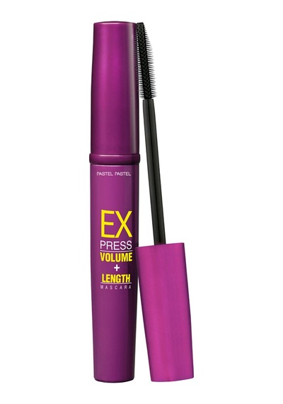 Pastel Express Volume + Lenght Mascara - Maskara - 6 Adet Tarı 01 Siyah