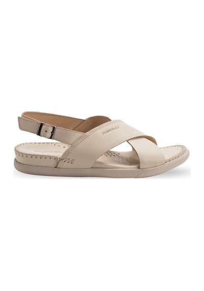 Forelli Fujı-g Kadın Comfort Deri Sandalet Bej