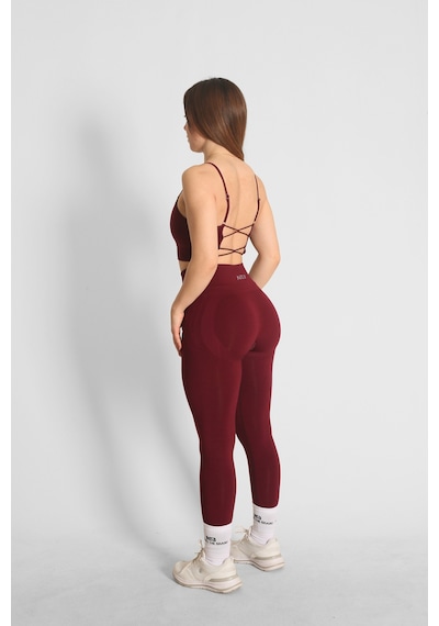 Nature The Brand Ntb Yüksek Bel Dikişsiz Kalça Toparlayıcı Spor Tayt,fitness, Yoga, Pilates, Antrenman, Seamless Mavi