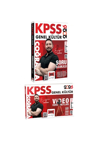 2026 Kpss Genel Kültür Coğrafya Soru Bankası Ve Video Ders Notları Seti Engin Eraydın