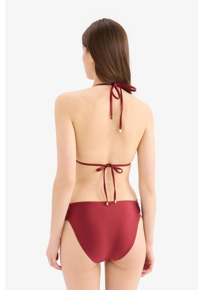 Defacto Regular Fit Saten Bikini Alt-fall İn Love E0399ax25smbr285 Bordo
