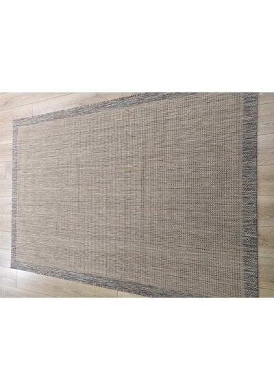 Çam Halı Sisal 9509 Bej Bordürlü Jüt Sisal Kilim - 100x200