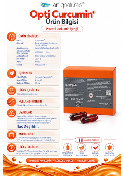 Opti-curcumin 60 Licaps
