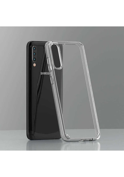 Samsung Uyumlu Galaxy A70 Kilif Full Seffaf Sararmaz Kapak 424416394