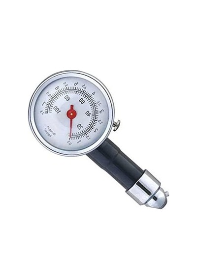 W 2661, Lastik Basınç Ölçer, Siyah, Metal