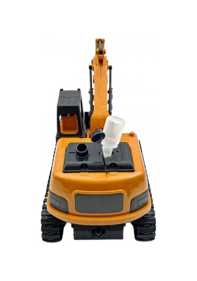 1/20 Uzaktan Kumandalı Ekskavatör Şarjlı Işıklı Duman Çıkaran İş Makinesi Paletli Excavator