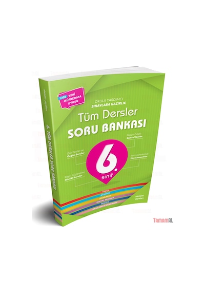 6.Sınıf Tüm Dersler Soru Bankası Türkçe Matematik Fen Sos Din Ing