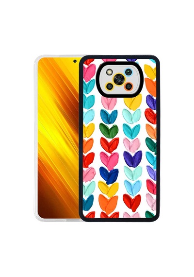 Zore Poco X3 Kılıf Nvth M-fit Desenli Kapak - Cow No1