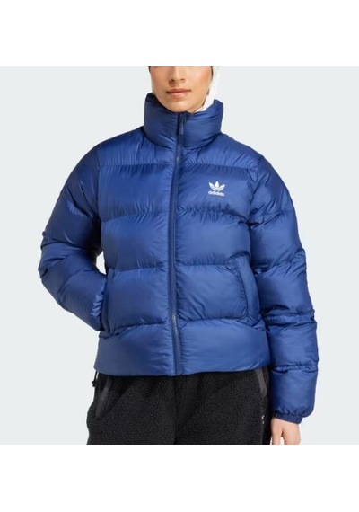 Adidas Adicolor Short Puffer Mavi Kadın Şişme Mont Jd0417 Mavi