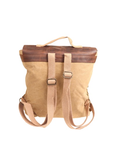 oldcottoncargo OLD COTTON CARGO UNİSEX SU GEÇİRMEZ SIRT ÇANTASI 7179 CAMEL