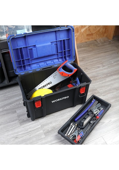 Workpro Wp283031 38lt 56x34x33cm Kilitli Profesyonel Takım Çantası