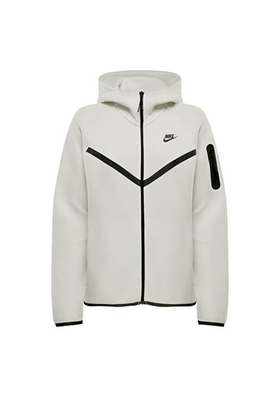 Nike Sportswear Tech Fleece Wındrunner Kadın Günlük Polar Ceket Hv6747-110 Beyaz Beyaz