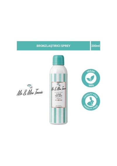 Mr & Mrs Tannie Clear Tan Mist Şeffaf Bronzlaşma Spreyi 200 ML