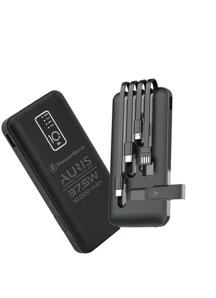 Auris Ars-kp17 Dahili Çoklu Kablolu Powerbank 10000 Mah Diğer