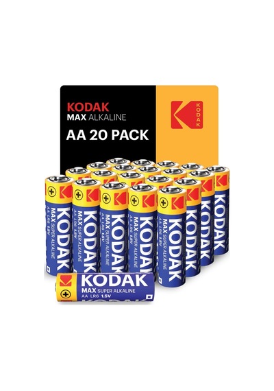 Kodak Max 20 Adet Alkalin Kalem Pil-aa-shrink
