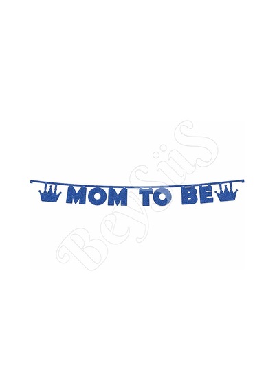 Mom To Be Eva Banner Mavi