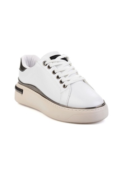Bambi Beyaz Kadın Sneaker K01093400509 Beyaz