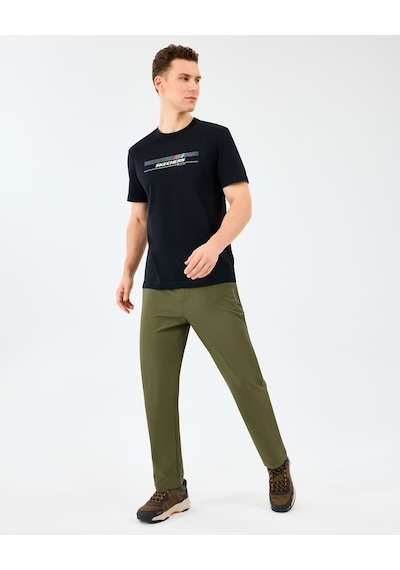 Skechers M Coated Slim Pant Erkek Haki Pantolon S2520148-0096 Haki