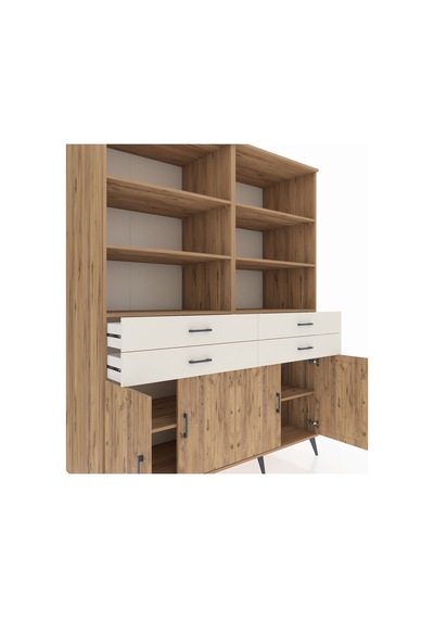 Kronos Gardrop 8 Raflı 4 Çekmeceli 4 Kapaklı 176x59x221 Çam-çam/aytaşı Çam/aytaşı Kronos Gardrop 8 Raflı 4 Çekmeceli 4 Kapaklı 176x59x221 Çam-çam/aytaşı Çam/aytaşı